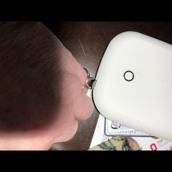 Natural Black Diamond ring. - Picture 5 of 5